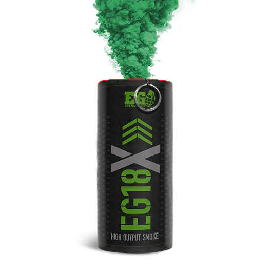 EG18X Green Smoke Bomb