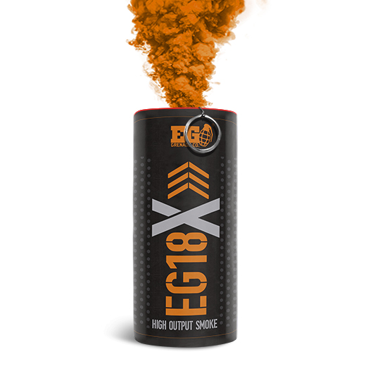EG18X Orange Smoke Bomb