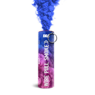 Blue gender reveal smoke bomb - regular