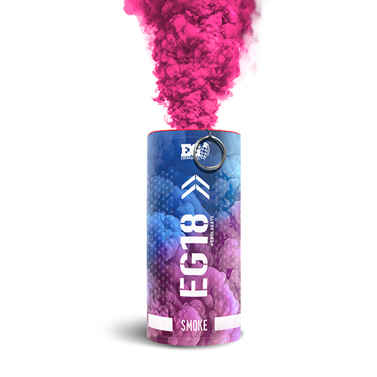 Gender reveal pink smoke bomb