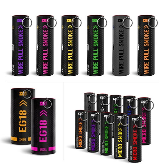 Enola Gaye EG18 White 2 Pack High Output Smoke Grenade Bomb Wedding Photography Enola Gaye EG18 White 2 Pack High Output Smoke Grenade Bomb Wedding Photography